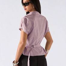 Women Tops - Blue - View 3