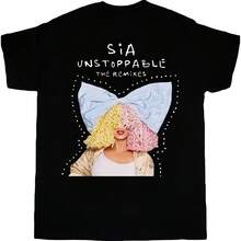 Sia Reasonable Woman Unstoppable Song Great Shirt HotBlack - Black - View 1