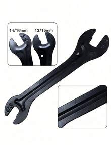 1pc Mountain Bike Repair Tool, Hub Axle Disassembly & Installation Wrench, Maintenance Tool, Cycling Accessories - Black - View 1