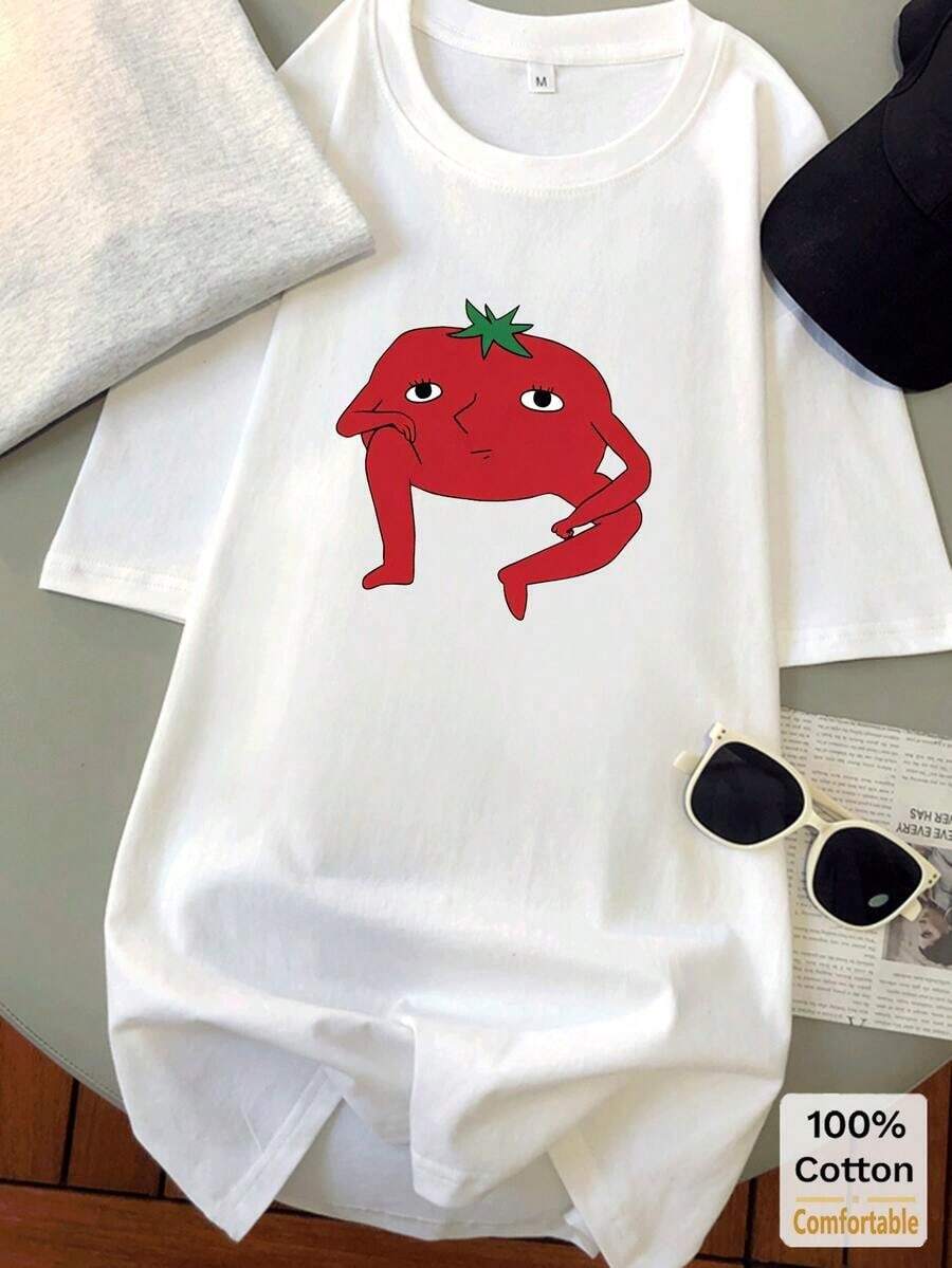 Women T-Shirts - White - View 1
