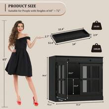 Buffets & Sideboards - Black - View 8