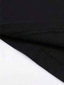 Men's London Print T-Shirt - Black - View 4