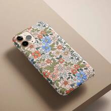 [24h Shipping From DE] Apple 17pro Max Liberty Print Blue White Cute Daisy Flower Floral Personalized Gift Customize Phone Case  13 Pro Max 12 Mini 11 X XR XS  S22 23 24 25 26 - 圖片色1pcs - 查看 11