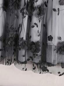 Elegant Skirt For Ladies - Silver Gray - View 9