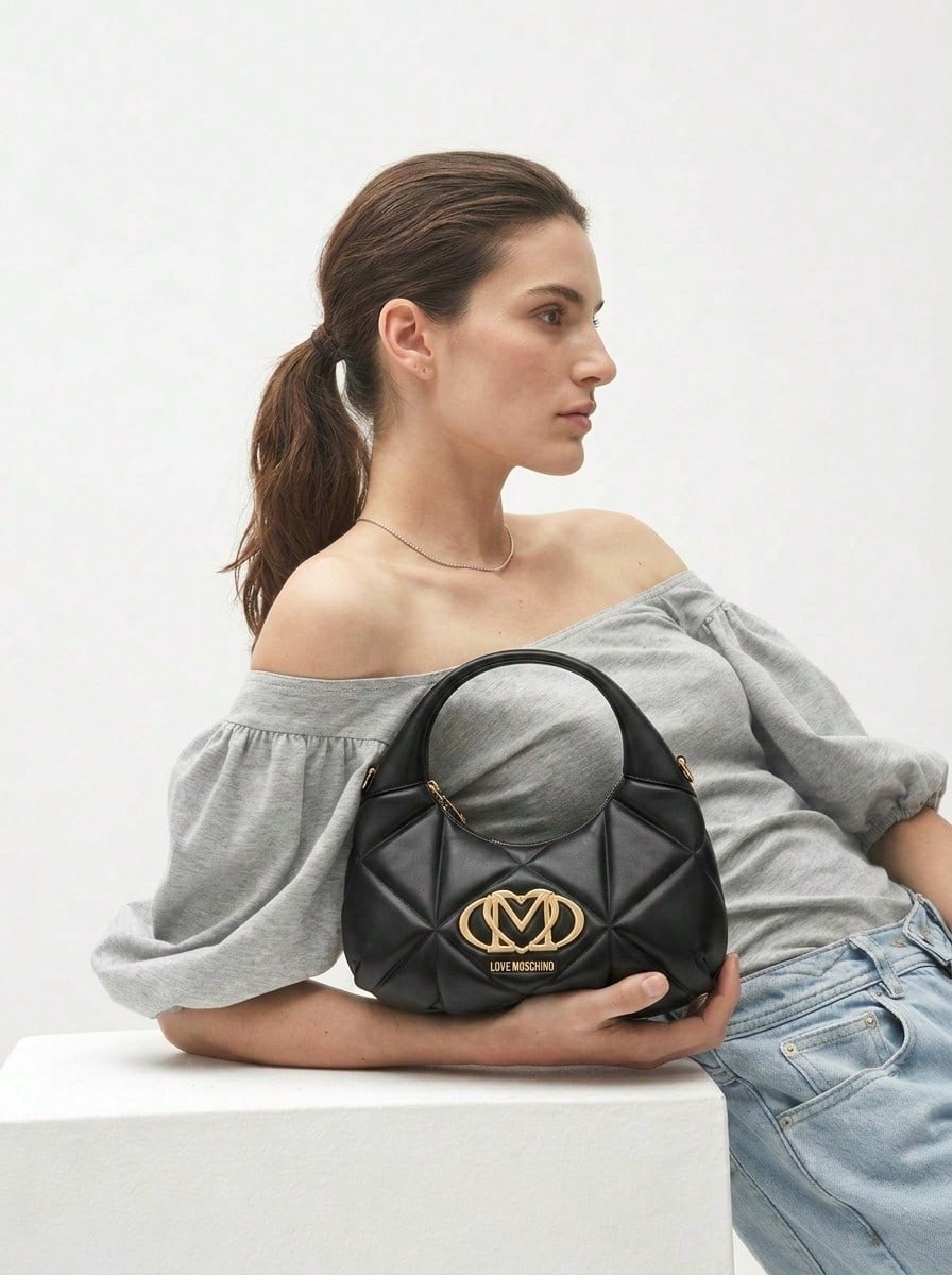 Love Moschino Women's Shoulder Bag Black - 黑色 - 查看 1