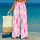 Pink Polka Dot Trousers (with Wide Belt)
