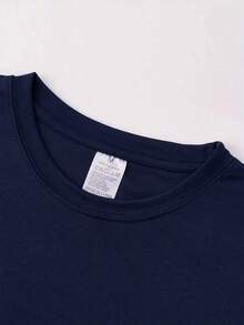 Camiseta de Secado Rápido para Actividades al Aire Libre - Color azul marino - Ver 6
