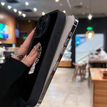 Funda para móvil con diseño de esqueleto leyendo libros, compatible con Samsung, Apple, VIVO, OPPO, , Transsion, ,  y Honor. Fabricada en TPU, ofrece protección contra golpes y caídas. Un regalo ideal para amigos y familiares. - Negro - Ver 5