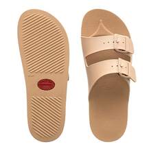 Chinelo Casual Fashion, Sandália Confortável para Dia a Dia, Papete Feminina Elegante, Sandália Estilo Birken Confortável - Nude - Visão 4