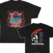 Dokken 1987-88 Back For The Attack World Tour Shirt - 黑色 - 查看 1