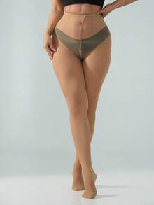 6 Stücke Damen einfarbige Ultra-Dünne Transparente Strumpfhosen, Sexy Strumpfhosen, Gemütlich - Verschiedenfarbig - Übersicht 6