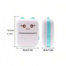Portable Wireless Mini Printer Set - Thermal Label Printer, 203dpi, USB/Battery Powered, Ideal For Notes, Journals, Work Receipts And DIY Crafts, Perfect Gift Set - 彩色 - 查看 3