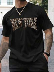 Herren T Shirt Mode Sommer Bequem Weich Atmungsaktiv Freizeit Top Must Have  Modern - Black - View 2