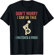 Don_t Worry I Can Do This Deadlifts Gym Funny Saying Workout Gift Unisex T-Shirt - 黑色 - 查看 1