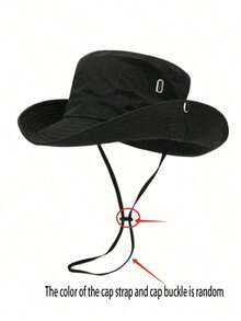 Outdoor Sun Hat, Wide Brim Breathable Hiking Hat, Unisex UV Protection Sun Hat, Couple Sun Protection Hat - Multicolor - View 9