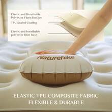 Naturehike 1pc Ultra-Light TPU Travel & Camping Inflatable Pillow - Multicolor - View 4