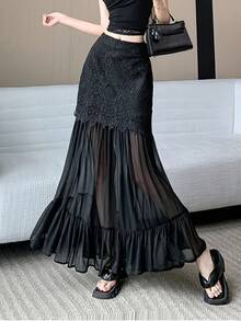 Women Skirts - Black - View 4