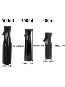 1 bình xịt phun sương siêu mịn áp suất cao 200ml/300ml, thích hợp cho phòng tắm, phòng ngủ, nhà bếp, bàn trang điểm, tiệm làm tóc, bình xịt đa năng có thể nạp lại. - Nhiều màu - Xem 7