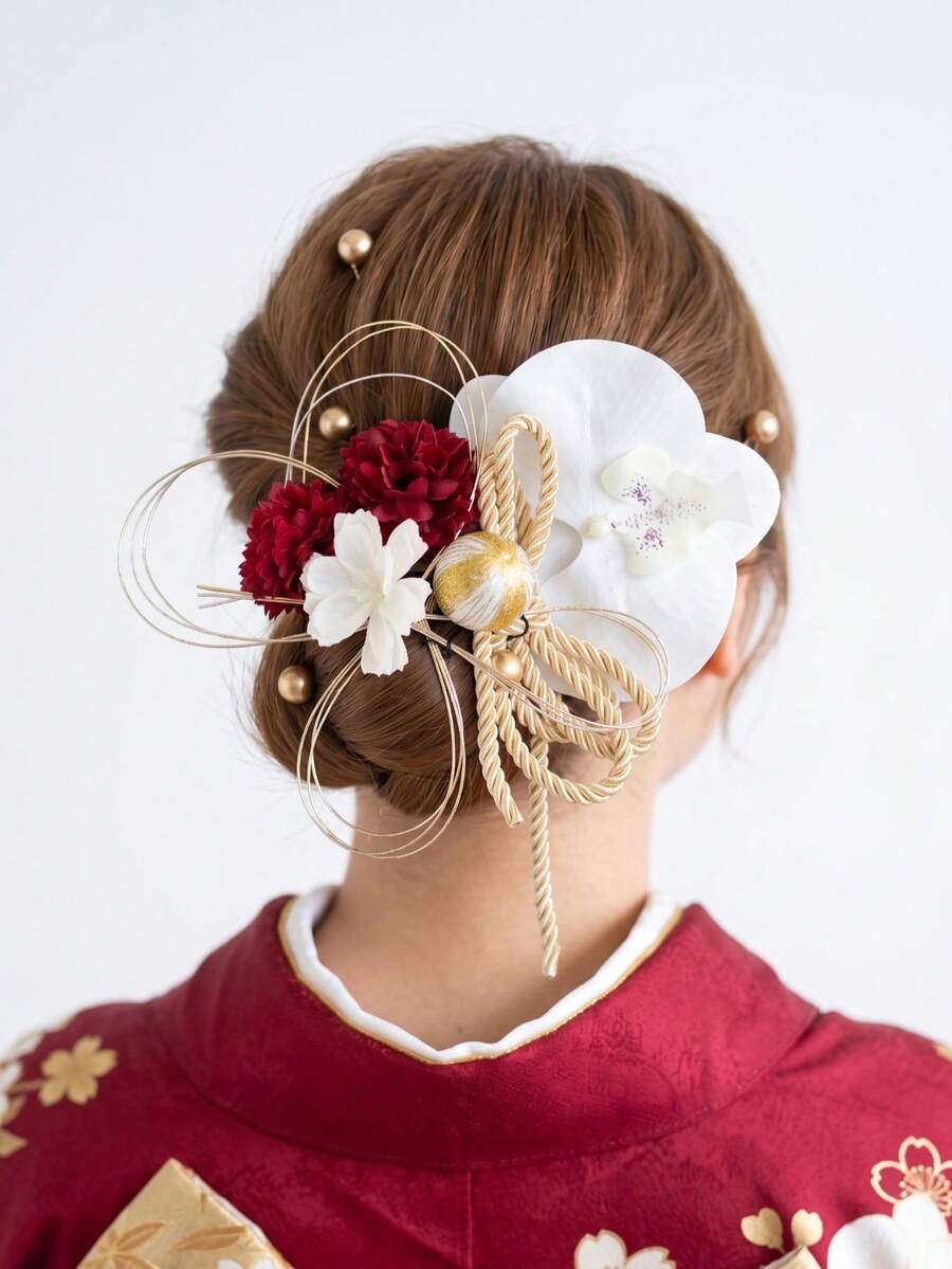 Hair Accessory Sets - Red - View 1