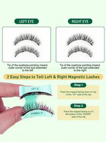 3D Magnetic Eyelashes – Easy To Apply, Reusable & Waterproof, Natural Look For Daily Wear, Parties & Festivals - View 5