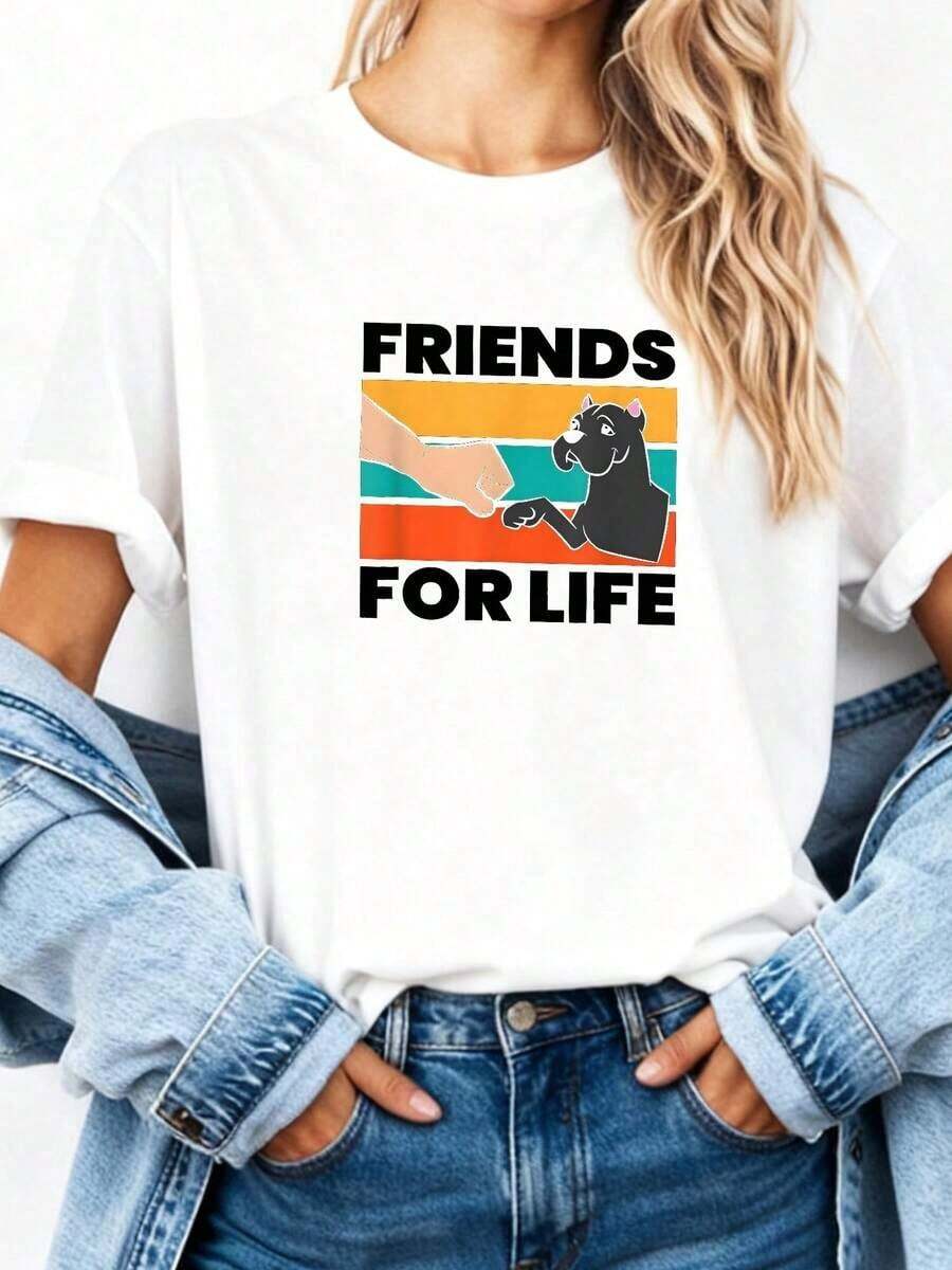 Camiseta TrendyBlue con diseño de mariposas para uso diario - Blanco - Ver 1