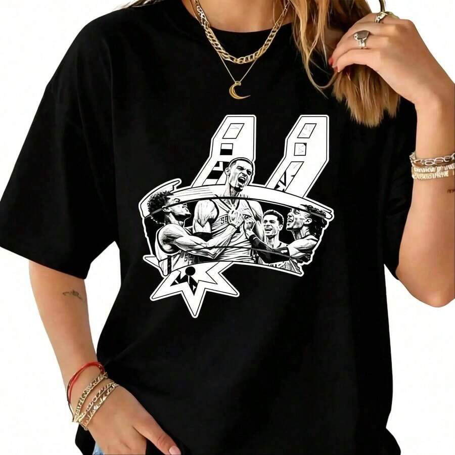 Women T-Shirts - Black - View 1