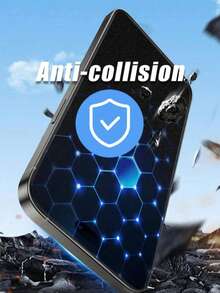 CASECOPS 2片装钢化玻璃隐私屏幕保护膜，升级版隐私边缘保护，防刮防震，易于安装，无气泡。适用于 17 Pro Max/17 Air/16 Pro Max/16 Plus/15 Pro/15/14/13/12/11，采用钢化玻璃材质。 - 2Pcs - 查看 5