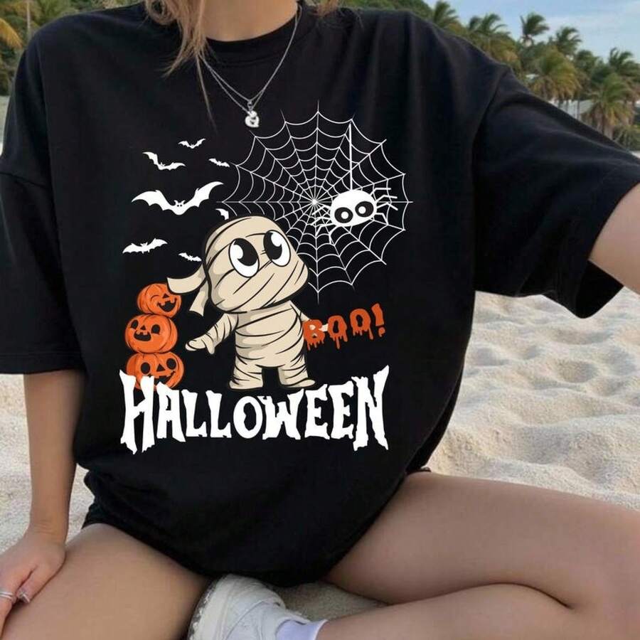 Women T-Shirts - Black - View 1