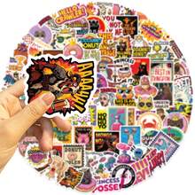 100pcs Dungeon Crawler Carl Stickers, Funny Dungeon Crawler Carl Book Stickers, Dungeon Crawler Carl Merchandise, Waterproof Stickers Suitable For Water Bottles, Computers, Laptops, Phones, Suitcases, Notebooks, Refrigerators - 3 - View 8