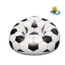 Modern Foldable Inflatable Slouchy Sofa, Comfortable Single Sofa Bed Suitable For Various Room Types - Modern - View 7
