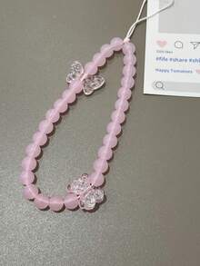 Pink Butterfly Bear