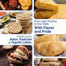 Olde Para Arepas With Gift Box – 3 Sizes (5.9", 4.3", 3.1") & Double Thickness Ideal For Authentic Colombian Arepas, Gorditas & More – Durable, Food-, Easy-To-Clean Kitchen Essential - View 7
