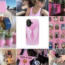 24h Shipping From DE  23 24 25 26Cute Pink Angel Wings  Y2K Phone Case,  17, Aesthetic Protective  Cover, Stylish Phone Accessory, Unique Gift, Cool Phone - 1 Piece Of Picture Color - View 9