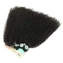Entrelace Cabelo Ondulado Natural Organic com Bio Fibra+Aplique Top Closure Fechamento 1*4 Lace PALOMA 4#/Castanho Medio - S4 - Visão 2