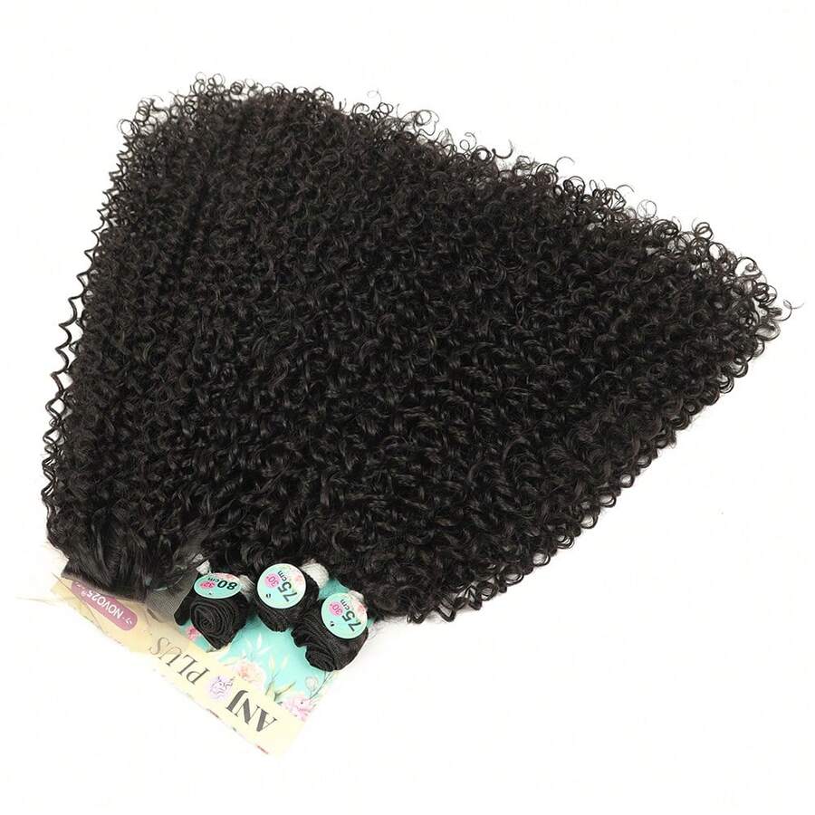 Entrelace Cabelo Ondulado Natural Organic com Bio Fibra+Aplique Top Closure Fechamento 1*4 Lace PALOMA 4#/Castanho Medio