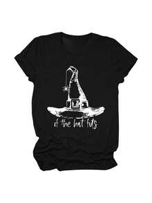 Women T-Shirts - Black - View 11