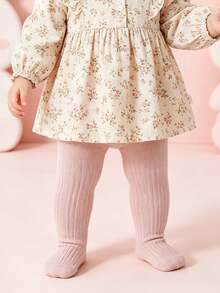 3pcs/Set Girls Minimalist Versatile Tights, Suitable For Babies With Size - Multicolor - View 6