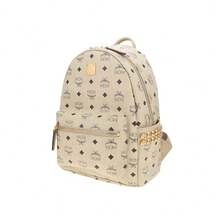 Mcm Stark Visetos Series Printed Men's Backpack MMKEAVE15IG001 - 米色MMKEAVE15IG001 - 查看 3