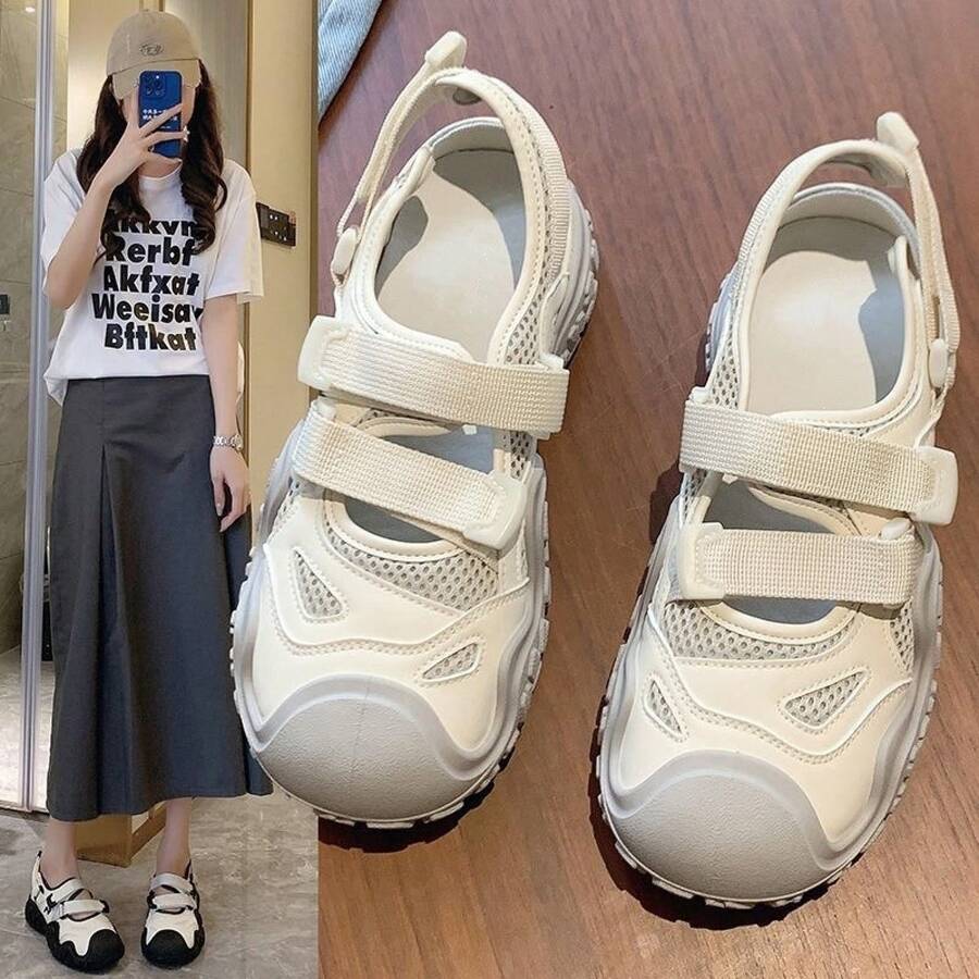 Women Field Sport Shoes - Beige - View 1