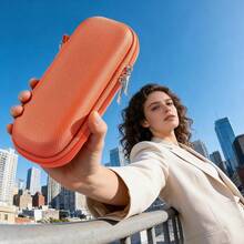 Carrying Case, EVA Zipper Carrying Hard Case Cover For Digital Voice Recorders, MP3 Players, Storage Holder For 3D Printing Pen, USB Cable, Earphones, Memory Cards, U Disk, Orange - 顏色 - 查看 8