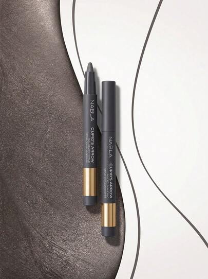 NABLA Cosmetics Cupid's Arrow Longwear Eyeliner Arrow #10 Midnight Gray 0.8 G – Eyeliner, Long-Lasting, For Makeup Enthusiasts, Midnight Gray, Suitable For Smoky Eye Makeup