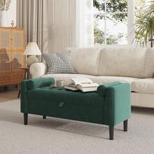 Storage Benches & Ottomans - Green - View 6