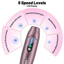 Dr.Pen A10 Microneedle Roller - Pena Microneedle Kelas Profesional, Cocok untuk Tubuh dan Wajah, Dapat Diisi Ulang USB - Set Alat Perawatan Kulit, Hadiah Sempurna untuk Ibu dan Wanita - Coklat - View 4