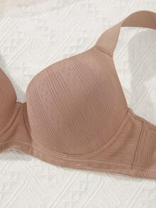 2 Packs Smooth Women's Bras, Tight Lifting Wide Strap Comfortable Bras - Multicolor - View 4