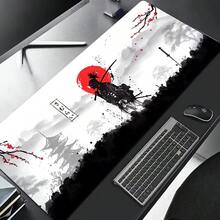 Mousepad Prajurit Samurai Aksesori Komputer Gamer Alas Meja Keyboard Hitam Mousepad Perusahaan Aksesori Meja Laptop Gaming Pengguna PC Esports - View 18