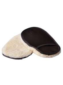1pc Car Washing Glove, Faux Wool Thickened Waxing Sponge, Convenient Foam Applicator, Bear Paw Cleaning Cloth, Car Detailing Tool - A - View 8