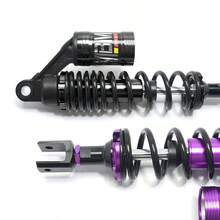 320mm Motorcycle/Scooter Shock Absorber, Universal Aluminum Alloy CNC Adjustable Shock Absorber Suitable For Motorcycle, Electric Bike, Moped Modification, Available In Multiple Colors - A - View 10