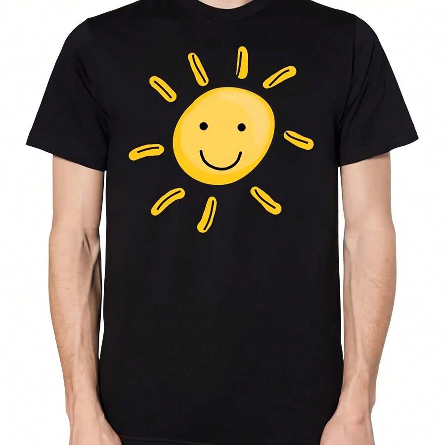 Sunshine T Shirt The Sun Cute Cartoon Top - 款式 - 查看 1