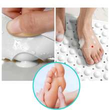 1pc Bathroom Anti-Slip Mat, PVC Material With Suction Cups, Vein Textured, 16"X39" Universal Size, Shower Tub Non-Slip Pad, Durable & Easy To Clean, Versatile For Home, Living Room, Bathroom,Room Decor,Travel Essential - Multicolor - View 5