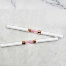 Set de 4 en 1 de brochas para uñas para delinear y difuminar en un solo paso - Blanco - Ver 5